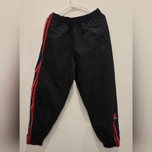 Adidas Black Red Joggers Relaxed Fit‎